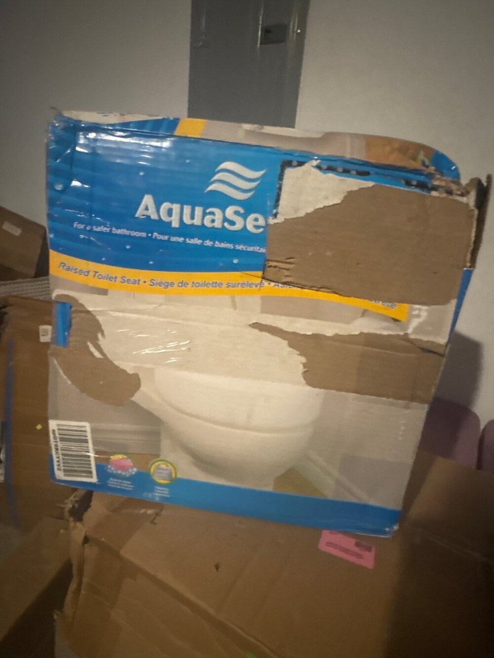 AquaSeat Raised Toilet Seat